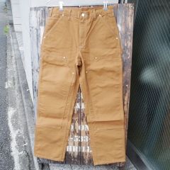 新品 カーハート 米国製 B01フィルムダック ダブルニー パンツ W31L30 