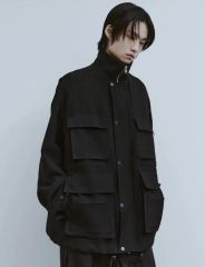 COMOLI ウールギャバ B.D.Uジャケット Navy size1 - メルカリ