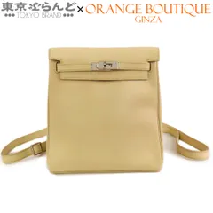 エルメス HERMES ケリーアド PM □E刻印 ベージュ シルバー金具 ガリバー バックパック リュック・デイパック レディース 101866936のサムネイル