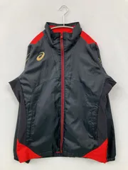 asics アシックス ジャージ/トラックジャケット M ブラック メンズ