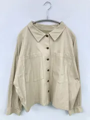 Heather ヘザー レザージャケット F ベージュ レディースのサムネイル
