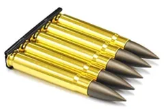 Double bell Kar98K対応 排莢式 ダミーカートリッジ クリップセット ダブルベルのサムネイル