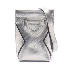 美品 ジバンシー デニム 2way ショルダー バーティカル G-tote 水色