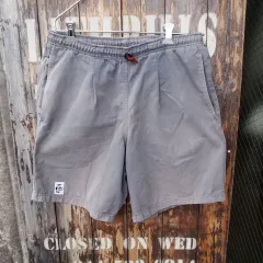 【Chums】チャムス アウトドア コットン ハーフパンツ ショートパンツ グレー 灰◆Size:Lのサムネイル