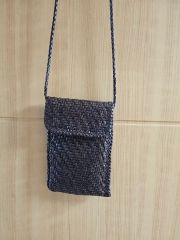 REN TOKYO ゴートメッシュ ショルダーバッグ 黒 山羊革 軽量 人気