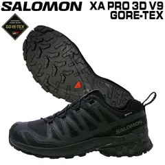 サロモン SALOMON XA PRO 3D V9 GTX BLACK/PHANTOM/PEWTER アウトドアシューズのサムネイル