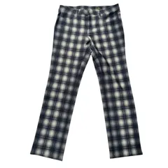 【美品】Leilian レリアン レディース パンツ チェック柄 日本製 9サイズ J5のサムネイル