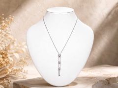 TASAKI K18WG ダイヤモンド0.26ct トリロジー ネックレス - メルカリ