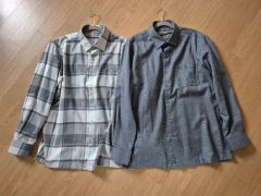 CTC STORE 長袖シャツ 2枚セット チェック柄 Lサイズ CTC STORE 長袖シャツ 2枚セット チェック柄 Lサイズ - メルカリ