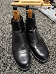 ZARA ボリュームチェルシーブーツ 27cm 42 - メルカリ