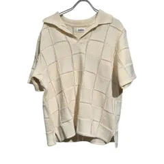 COOHEM (コーヘン) LINKS CHECK KNIT PULLOVER 11-242-028 ベージュ FREEのサムネイル