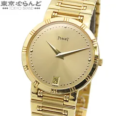 ピアジェ PIAGET ダンサー 15123 K81 イエローゴールド K18YG デイト 金無垢 腕時計 ボーイズ 電池式 101858760のサムネイル