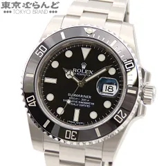 ロレックス ROLEX サブマリーナー デイト 116610LN ブラック SS 梨地 腕時計 メンズ 自動巻 ランダム番 オイスターブレス シール付き未使用 101866118のサムネイル
