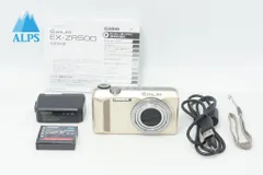 美品 CASIO カシオ HIGH SPEED EXILIM EX-ZR500 コンパクトデジタルカメラ ゴールド 260612acのサムネイル