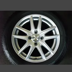 (T-2221)本州送料無料 超バリ山 VRX3 185/65R15 23年製 GB3.4フリード GP3フリードハイブリッド E13ノート 等 15インチスタッドレスセット物 中古タイヤホイールのサムネイル