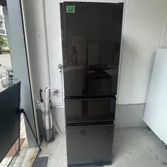 【大阪限定】三菱 冰箱 MR-CX30E-BR 300L 2020年制 3门冷蔵庫 動作品 側面キズ有のサムネイル