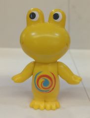 興和ケロちゃんコロちゃん店頭ペア蛙カウンター型ケロコロ時計無