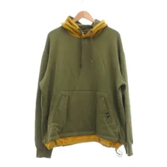 ウールリッチ WOOLRICH パーカー スウェット M カーキ マスタード カンガルーポケット /SXのサムネイル