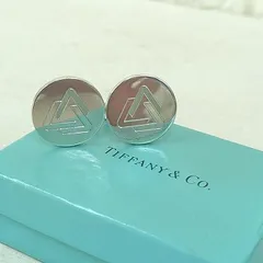 TIFFANY＆Co. ティファニー カフリンクス トライアングル スターリングシルバーのサムネイル