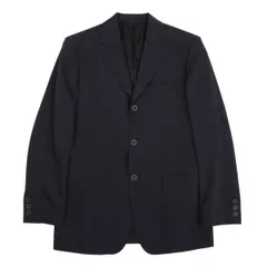 ジャンポールゴルチエJean Paul GAULTIER ウールポリストレッチ3Bジャケット 紺48のサムネイル
