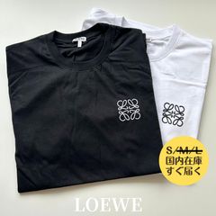 愛に恋よ様専用【美品】LOEWEロエベ/アナグラム刺繍ロゴ/ブラック/L