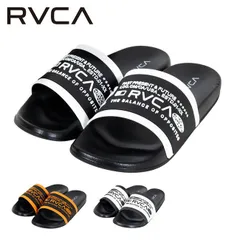【新品】RVCA ルーカ Banner Logo Sandal バナーロゴサンダル BG041910 【 シャワーサンダル レジャー ビーチ 川 海 釣り アウトドア キャンプ 】のサムネイル