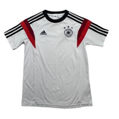 14年 adidas ドイツ代表 サッカーユニフォーム ゲームシャツ y2k