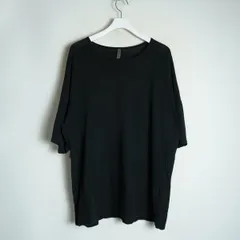 KAZUYUKI KUMAGAI カズユキクマガイ ATTACHMENT アタッチメント フレスカ 天竺 クルーネック ドルマン Tシャツ KJ01-011 黒 2 3741Q★4のサムネイル