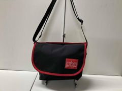 manhattan portage 맨해튼 포티지 숄더백 블랙×레드