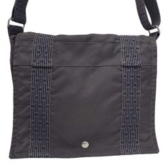 HERMES エルメス エールライン バサス PM メッセンジャーバッグ グレー