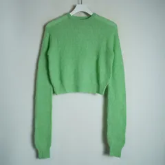 24AW AURALEE オーラリー BABY SURI ALPACA SHEER KNIT P/O ベビー スーリー アルパカ シアー ニット プルオーバー A24AP03AK 緑3750Q★4のサムネイル