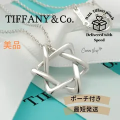 【美品】ティファニー TIFFANY&Co. スター オブ ダビデ エルサペレッティ ネックレス AG925のサムネイル