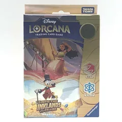 ディズニー・ロルカナ・TCG 日本語版 構築済みデッキ インクランド探訪 ルビー・サファイア 未開封 訳あり 箱上部折れのサムネイル
