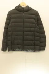 【中古】 UNIQLO レディースダウンジャケット XL ウルトラライトダウンパーカ UNIQLO XL 黒 ブラック 無地のサムネイル