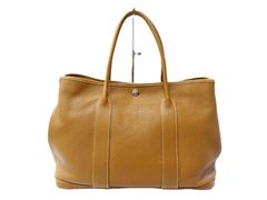 美品】エルメス ガーデンパーティ PM トートバッグ ゴールド 5994 