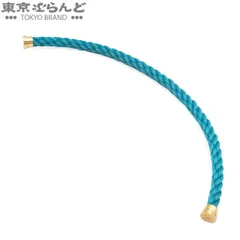 フレッド FRED フォース10 ケーブル 6B0198 ブルー ゴールド金具 ステンレススチール LM用 替えケーブル #15 ブレスレット ユニセックス 101857968のサムネイル