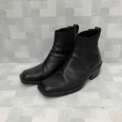 ZARA ザラ ブーツ スクエアトゥブーツ 2030-320-800 27cm ブラック