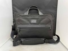 美品】TUMI ビジネスバッグ 26110D4 スリム・ポートフォリオ 黒 - メルカリ