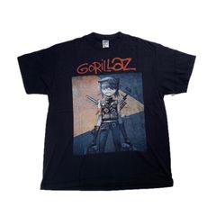 Gorillaz ゴリラズ 2010 ツアー ヴィンテージ Tシャツ Mサイズ - メルカリ