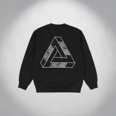PALACE Pigment Tri Crew Black Large - メルカリ