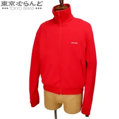 バレンシアガ BALENCIAGA トラックジャケット 556120 レッド レーヨン ナイロン ポリウレタン コットン ロゴ 50 ブルゾン メンズ 101835466のサムネイル