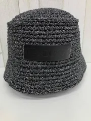 JW ANDERSON／ジェイダブリューアンダーソン／バケットハット／ブラック／シルバー