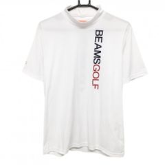 ビームスゴルフ BEAMS GOLF 半袖 モックネックシャツ メッシュ L