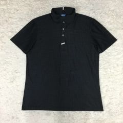 新品 Harriss 吸湿速乾 BDシアサッカーポロシャツ 黒 38S - メルカリ