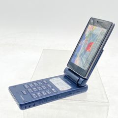 SHARP AQUOS Mobile Phone 911SH Navy - Mockup Model