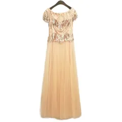 タダシショージ TADASHI SHOJI スパンコール フリンジ ロング ドレス ワンピース 4 ピンク系のサムネイル