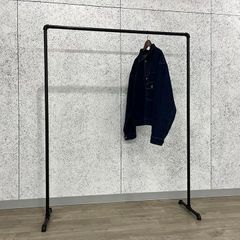 ハンガーラック ガス管 アイアン 150 パイプ 黒 収納 店舗 什器