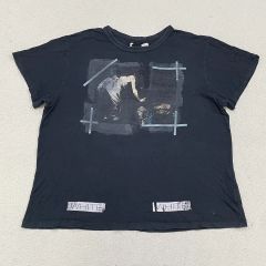 h.NAOTO zip mesh cross Tee S - メルカリ
