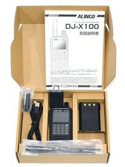 あ*魚様 ALINCO DJ-X100 受信機 バッテリーケース付き - メルカリ