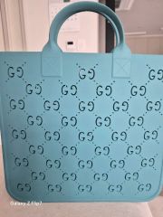GUCCI チルドレンズ 679365 GG パンチング ラバー トートバッグ - メルカリ